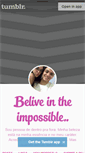 Mobile Screenshot of beliveinthe-impossible.tumblr.com