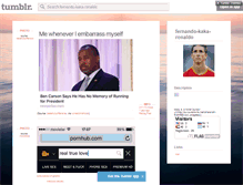 Tablet Screenshot of fernando-kaka-ronaldo.tumblr.com