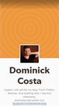 Mobile Screenshot of dominickcosta.tumblr.com