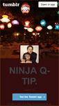 Mobile Screenshot of ninjaq-tip.tumblr.com