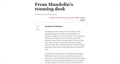 Desktop Screenshot of mandolinkr.tumblr.com