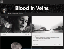 Tablet Screenshot of blood-in-veins.tumblr.com