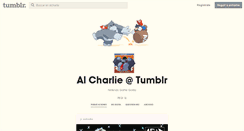 Desktop Screenshot of alcharlie.tumblr.com