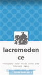 Mobile Screenshot of lacremedence.tumblr.com