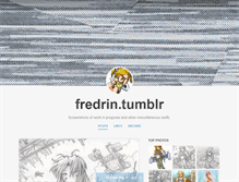 Tablet Screenshot of fredrin.tumblr.com