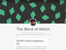 Tablet Screenshot of notch.tumblr.com