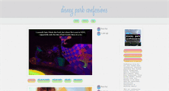 Desktop Screenshot of disneyparkconfessions.tumblr.com