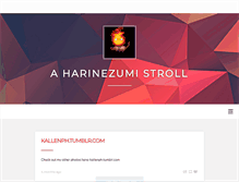 Tablet Screenshot of harinezumi.tumblr.com