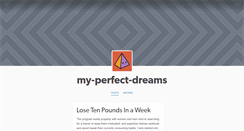 Desktop Screenshot of my-perfect-dreams.tumblr.com