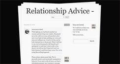 Desktop Screenshot of honestrelationshipadvice.tumblr.com