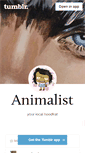 Mobile Screenshot of animalist.tumblr.com