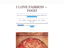 Tablet Screenshot of i-love-fashion-food.tumblr.com