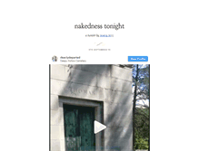 Tablet Screenshot of nakednesstonight.tumblr.com