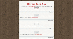 Desktop Screenshot of hawaiibookblog.tumblr.com