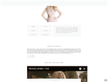 Tablet Screenshot of mirandalambertfans.tumblr.com
