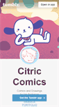 Mobile Screenshot of citriccomics.tumblr.com