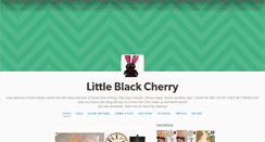 Desktop Screenshot of littleblackcherry.tumblr.com