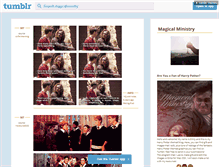 Tablet Screenshot of magicalministry.tumblr.com