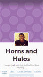 Mobile Screenshot of hornsandhalos.tumblr.com