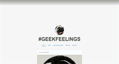 Desktop Screenshot of gleekfeelings.tumblr.com