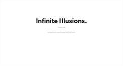 Desktop Screenshot of infiniteillusions.tumblr.com