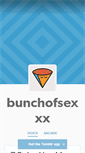 Mobile Screenshot of bunchofsexxx.tumblr.com