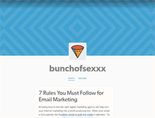 Tablet Screenshot of bunchofsexxx.tumblr.com