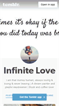 Mobile Screenshot of infinitelove.tumblr.com