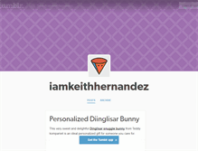 Tablet Screenshot of iamkeithhernandez.tumblr.com
