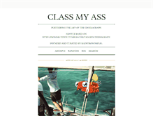 Tablet Screenshot of class-my-ass.tumblr.com