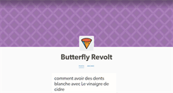 Desktop Screenshot of butterflyrevolt.tumblr.com