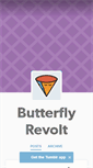 Mobile Screenshot of butterflyrevolt.tumblr.com