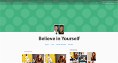 Desktop Screenshot of ibelievemydream.tumblr.com