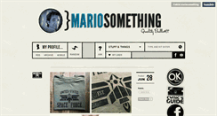 Desktop Screenshot of mariosomething.tumblr.com