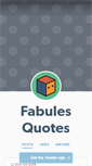 Mobile Screenshot of fab00bless.tumblr.com