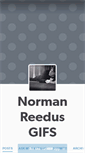 Mobile Screenshot of normanreedusgifs.tumblr.com