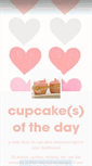 Mobile Screenshot of cupcakesoftheday.tumblr.com