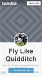 Mobile Screenshot of imflylikequidditch.tumblr.com