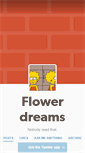 Mobile Screenshot of flowerdreams.tumblr.com