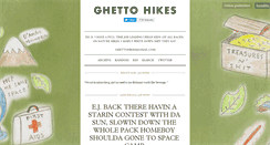 Desktop Screenshot of ghettohikes.tumblr.com