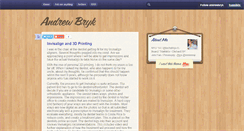 Desktop Screenshot of andrewbryk.tumblr.com