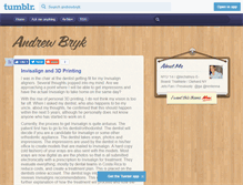 Tablet Screenshot of andrewbryk.tumblr.com