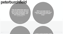 Desktop Screenshot of peterburchfield.tumblr.com