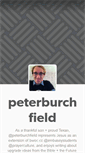 Mobile Screenshot of peterburchfield.tumblr.com