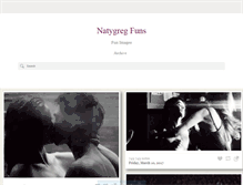 Tablet Screenshot of natygreg.tumblr.com