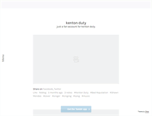 Tablet Screenshot of kentonduty.tumblr.com