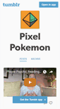 Mobile Screenshot of pixelpokemon.tumblr.com
