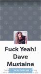 Mobile Screenshot of fyeahdavemustaine.tumblr.com