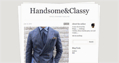 Desktop Screenshot of handsomenclassy.tumblr.com