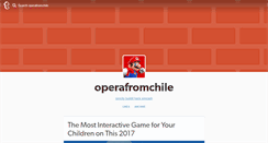 Desktop Screenshot of operafromchile.tumblr.com